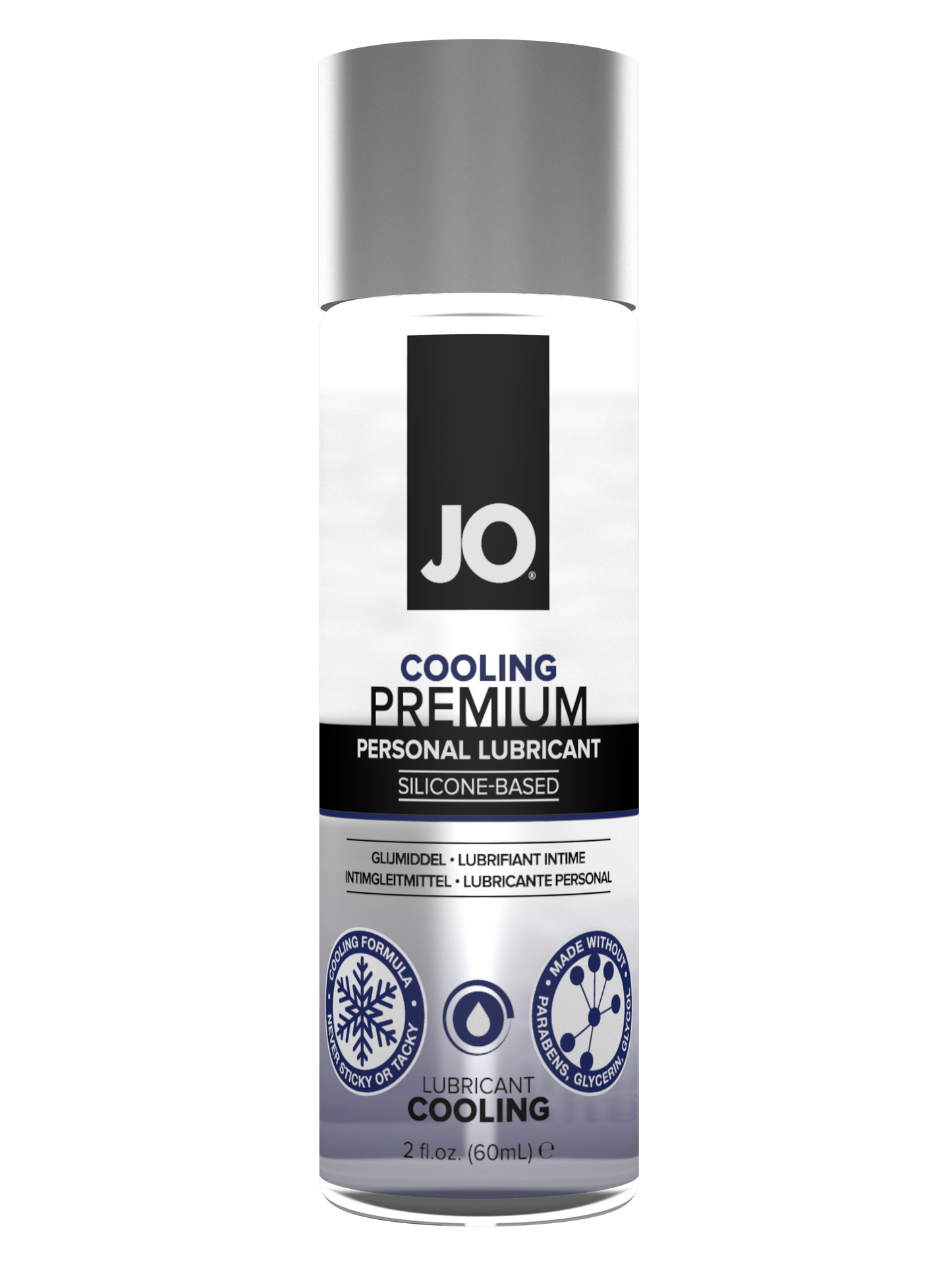 JO Premium Silicone - Cooling - Lubricant 2 fl oz / 60 mL