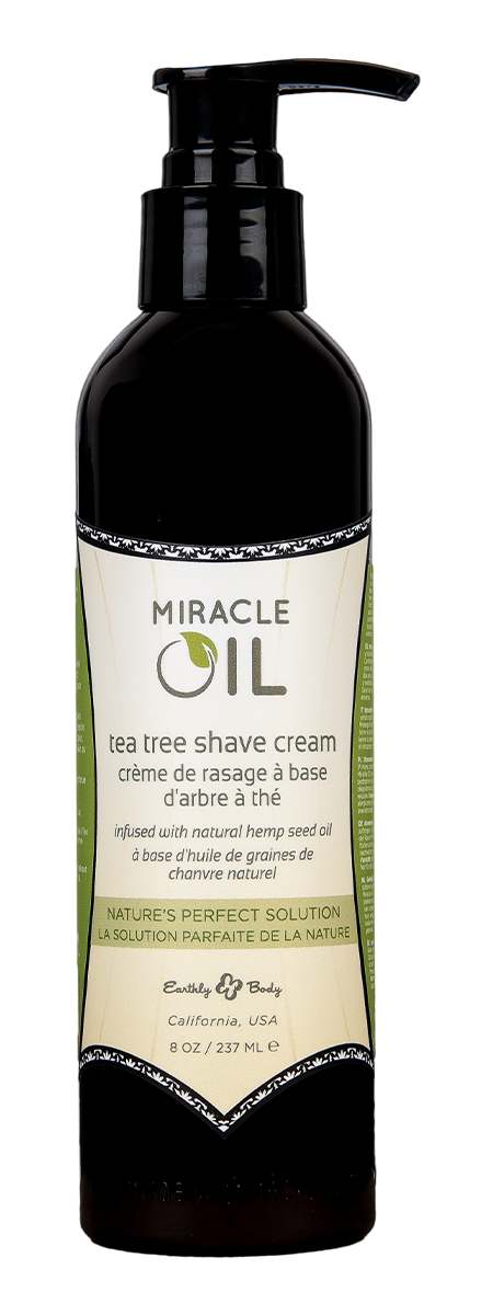 Miracle Oil Tea Tree Shave Cream 8 fl oz / 237 ml