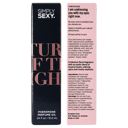 SIMPLY SEXY PHEROMONE PERFUME OIL ROLL-ON - TURN OFF THE LIGHTS - 0.34 floz | 10.2mL