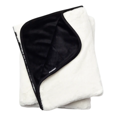 Fasinator Throw - Regular size - Faux Fur - White & Black