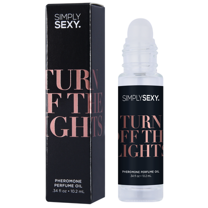 SIMPLY SEXY PHEROMONE PERFUME OIL ROLL-ON - TURN OFF THE LIGHTS - 0.34 floz | 10.2mL