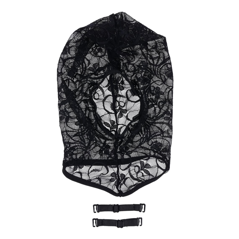Lace Hush Hood - Black