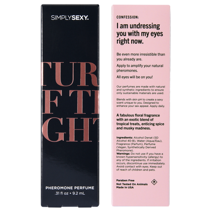 SIMPLY SEXY PHEROMONE PERFUME SPRAY - TURN OFF THE LIGHTS - 0.31 floz | 9.2mL