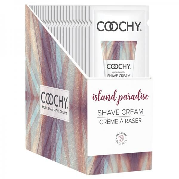Shave Cream - Island Paradise 24pc | 15ml - Foil - DISPLAY