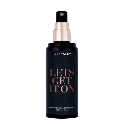 SIMPLY SEXY PHEROMONE BODY MIST - LET'S GET IT ON - 3.35 floz | 99mL