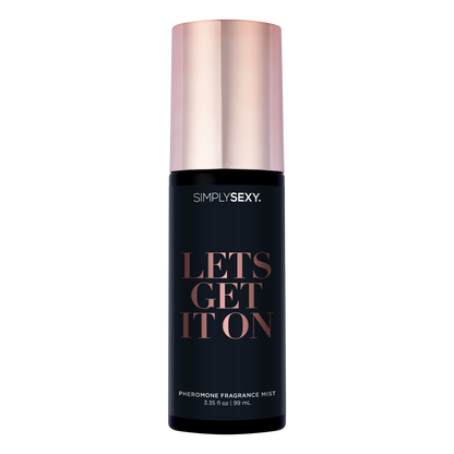 SIMPLY SEXY PHEROMONE BODY MIST - LET'S GET IT ON - 3.35 floz | 99mL