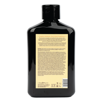 Hemp Seed at Night Massage Oil Aphrodisiac Collection Grapefruit Sandalwood 8.4oz / 250ml