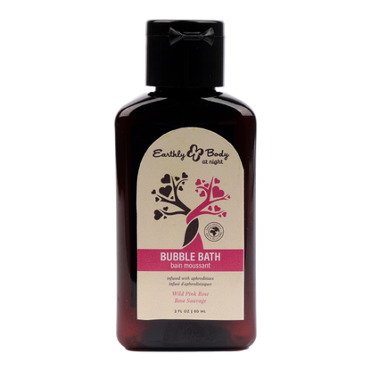 Hemp Seed at Night Bubble Bath Aphrodisiac Collection Wild Pink Rose 2oz / 60ml