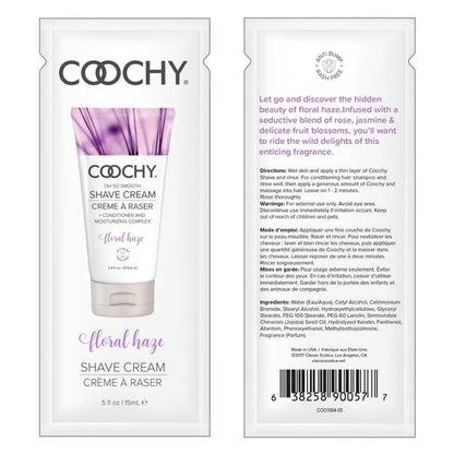 Oh So Smooth   Shave CreamFloral Haze .5oz | 15mL - FOIL