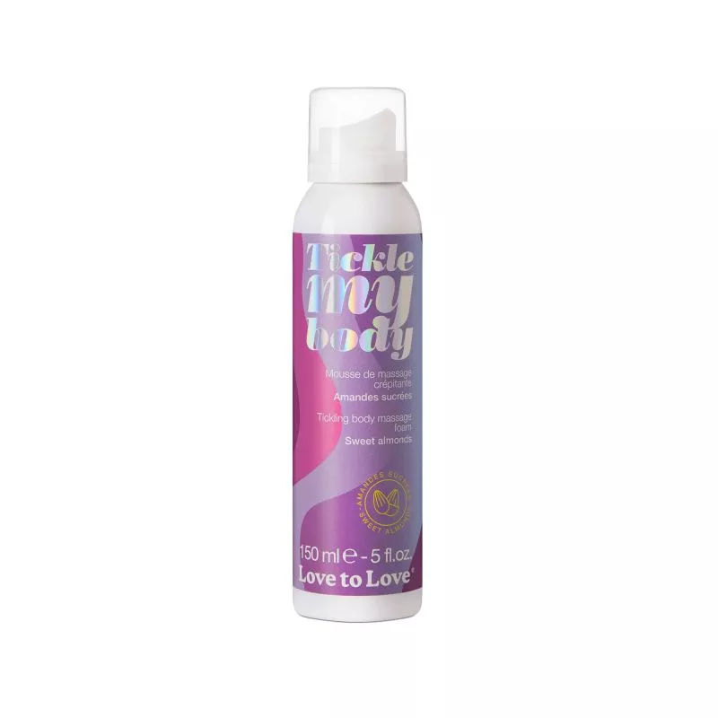 TICKLE MY BODY - MASSAGE FOAM - SWEET ALMONDS 150ML / 5FL.OZ.