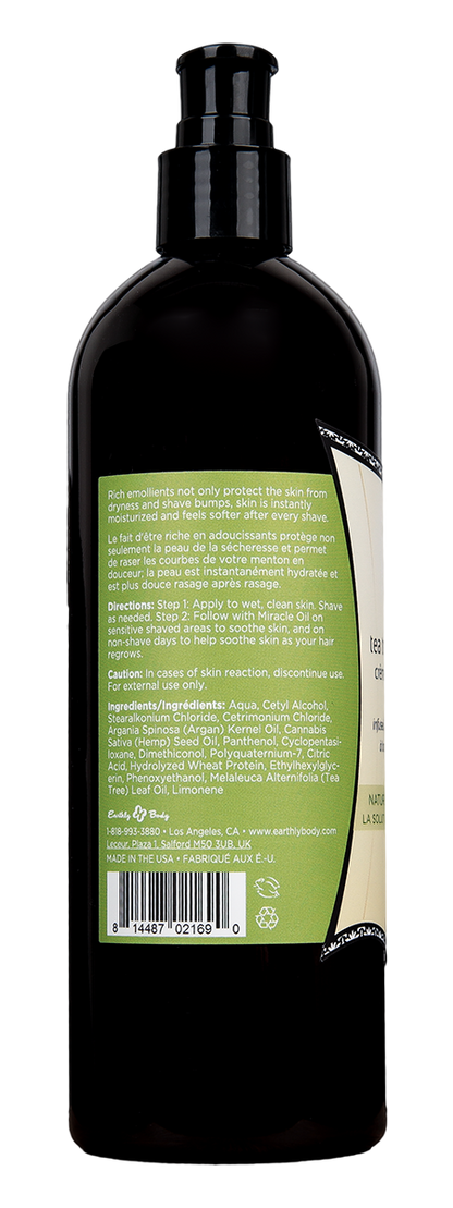 Miracle Oil Tea Tree Shave Cream 16 fl oz / 473 ml